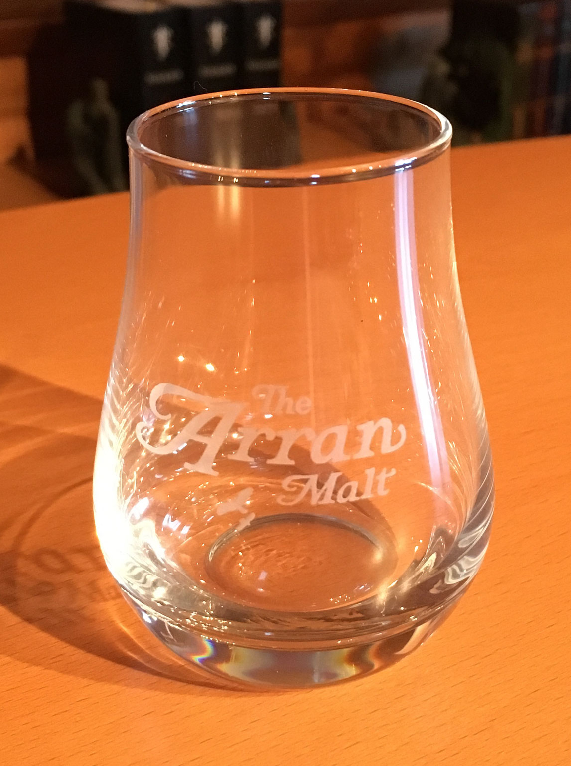 Kleines Arran-Glas