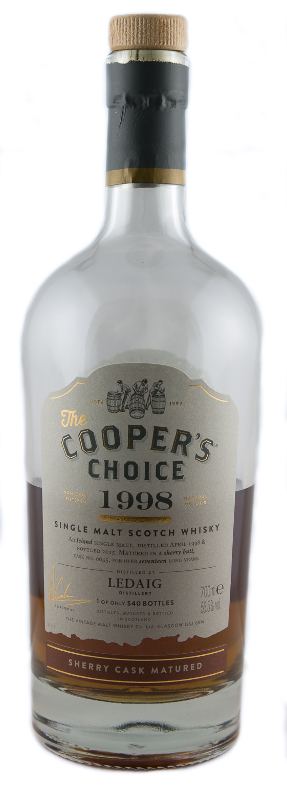 Ledaig 1998 17yo Cooper's Choice